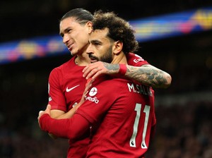 Kata-kata Mo Salah Ditinggal Pergi Darwin Nunez