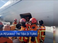 Video: Dua Pesawat TNI Tiba di Turki, Ini Isi Bantuannya