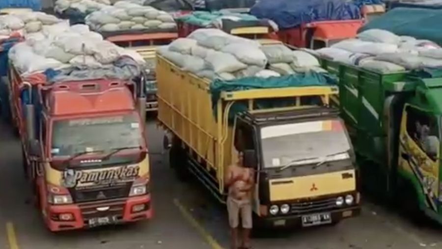Pengiriman gabah masuk penggilingan di Jatim, Dok: Kepala Bapanas Arief Prasetyo Adi