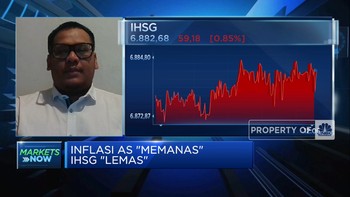 Video: Inflasi AS Memanas, IHSG Amblas ke Level 6.800-an