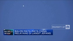 Video: Balon Mata-Mata China Melayang di Langit Jepang
