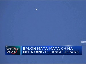 Video: Balon Mata-Mata China Melayang di Langit Jepang