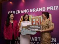 Mantap! Nasabah Bank Mega Ini Raih Hadiah 1 Unit Apartemen