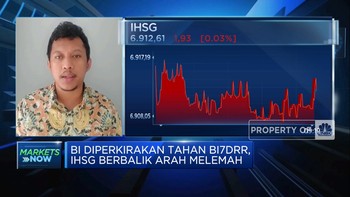 BI Diramal Tahan Suku Bunga, IHSG