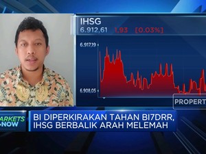 BI Diramal Tahan Suku Bunga, IHSG 