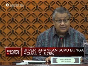 Video: BI Pertahankan Suku Bunga Acuan di 5,75%