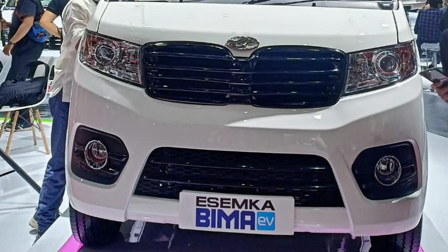 Esemka Bima 1.3 di IIMS 2023 (CNBC Indonesia/Ferry Sandi)