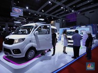 Penampakan Mobil Listrik Esemka Muncul di IIMS 2023