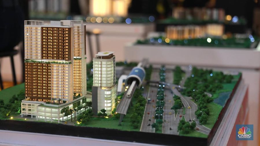 Pengunjung menghadiri pameran Indonesia Property Expo atau IPEX  di Jakarta Convention Center (JCC), Senayan, Jakarta Pusat, Jumat, (17/2). (CNBC Indonesia/ Muhammad Sabki)