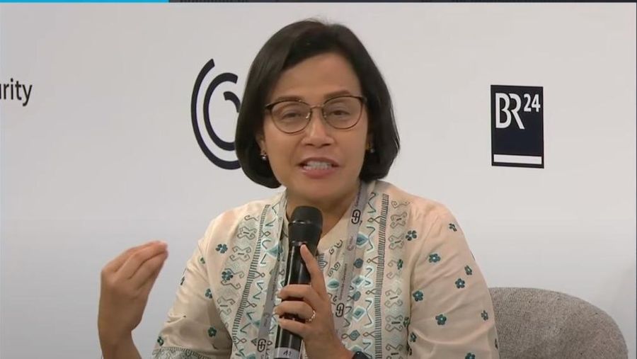 Menteri Keuangan Sri Mulyani Indrawati dalam MSC 2023: Geopolitics of the Green Transition