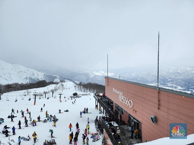 Wisata Salju di Hakuba Jepang. (CNBC Indonesia/Tommy Patrio S)Tommy )