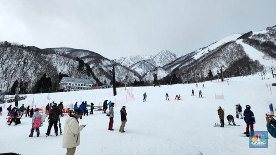 Wisata Salju di Hakuba Jepang. (CNBC Indonesia/Tommy Patrio S)Tommy )