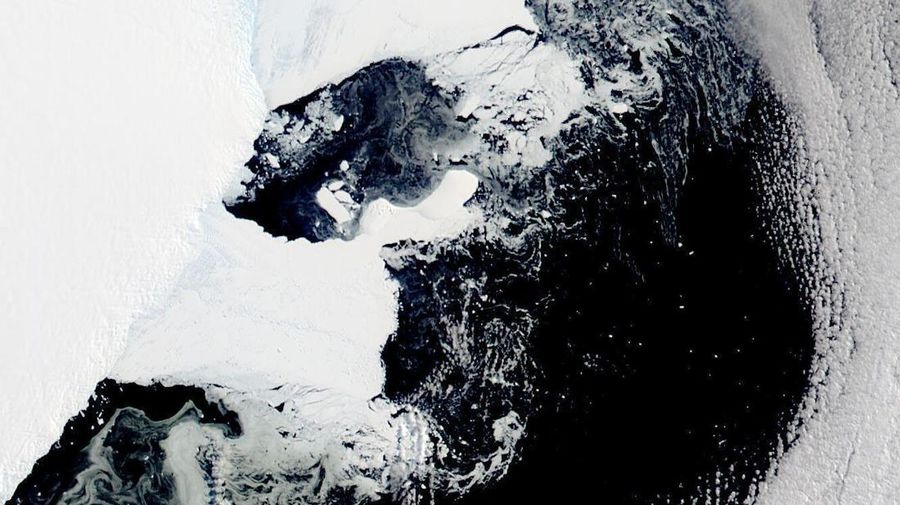 Jumlah lapisan es laut yang mengelilingi Benua Antarktika kini sudah berkurang dari sebelumnya. Hal itu ditangkap oleh satelit yang sudah digunakan sejak akhir 1970-an. AP/