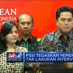 Erick Tegaskan Tak Akan Ada Intervensi Pemerintah di PSSI