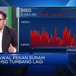 Awal Pekan, IHSG Tumbang & Saham Perbankan Banyak Ditinggal