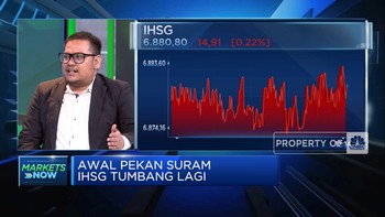 Awal Pekan, IHSG Tumbang & Saham Perbankan Banyak Ditinggal