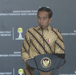 Jokowi Singgung Munas HIPMI Ricuh: Ya Biasalah Anak-anak Muda