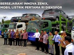 Sejarah! Innova Zenix, Mobil Hybrid RI Diekspor Kali Pertama