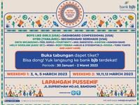 Bjb Bagikan Tiket Gratis Now Playing Festival 2023, Mau?