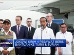 Jokowi Kirim 4 Pesawat Berisi  Bantuan ke Turki & Suriah