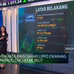 Video: Buntut Sengketa Meikarta, Saham Lippo Cikarang Ambrol