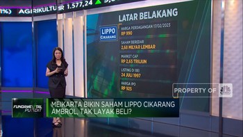 Video: Buntut Sengketa Meikarta, Saham Lippo Cikarang Ambrol