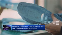 Orderan Sepi, Pabrik Nike - Adidas PHK 6.000 Karyawan