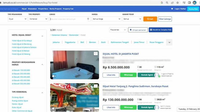 Agen properti Jambi sedang memasang iklan properti di media online