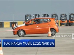 Tok! Harga Mobil LCGC Naik 5%
