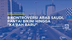 8 Kontroversi Arab Saudi Pantai Bikini Hingga Ka'bah Baru