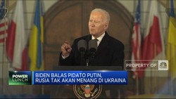 Balas Pidato Putin, Biden Tegaskan Rusia Tak Akan Menang