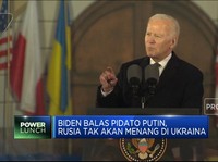 Balas Pidato Putin, Biden Tegaskan Rusia Tak Akan Menang