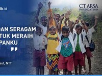 Kisah SDN Nainefo: Nyeker Hingga Seragam tak Layak, Ayo Bantu