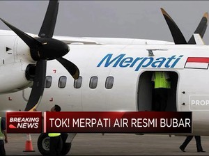 VIdeo: Tok! Merpati Air Resmi Bubar