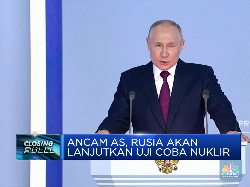 Rusia "Out" dari "New Start", Putin Siap Perang Nuklir