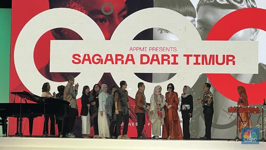 Indonesia Fashion Week 2023. (CNBC Indonesia/Lynda Hasibuan)