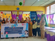 Bukit Asam Gelar Pengobatan Mata Gratis untuk 1.000 Siswa SD