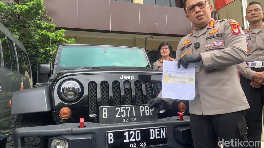 Rubicon dipakai anak Mario Dandy Satrio saat menganiaya anak pengurus pusat GP Ansor di Jaksel disita polisi