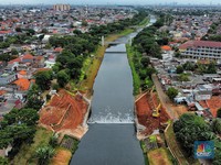 Penampakan Normalisasi Ciliwung Sampai Jokowi Turun Tangan