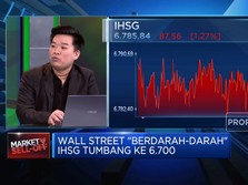Video: Wall Street Berdarah-darah, IHSG Tumbang ke 6.700-an