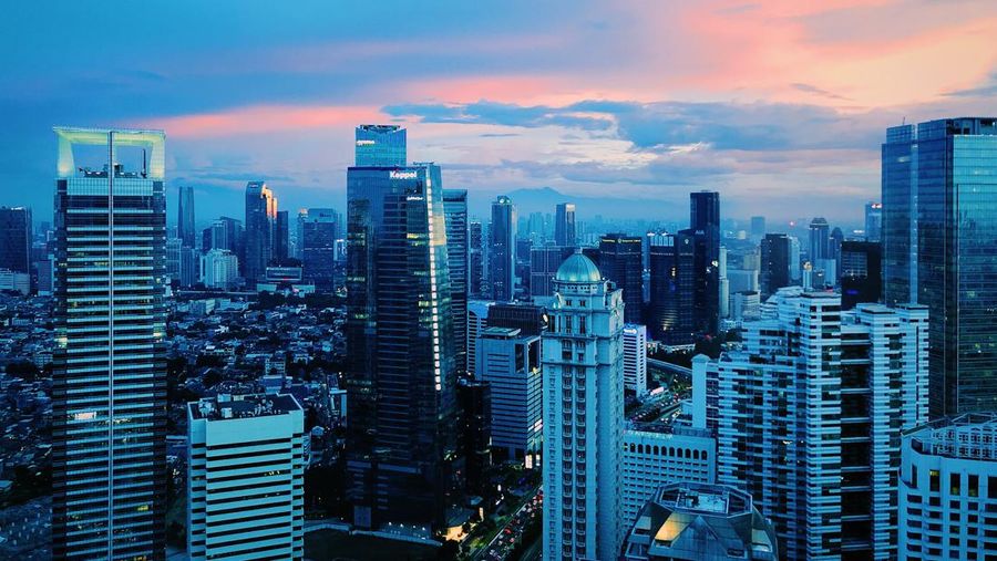 Ilustrasi Perkantoran CBD Jakarta. (Dok. Pixabay)