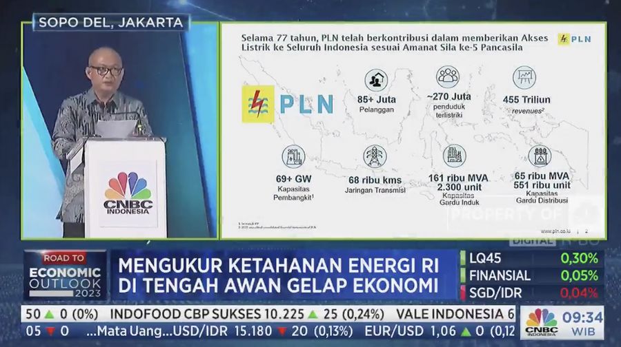 Iwan Utama dalam Energy & Mining Outlook 2023 mengusung tema 