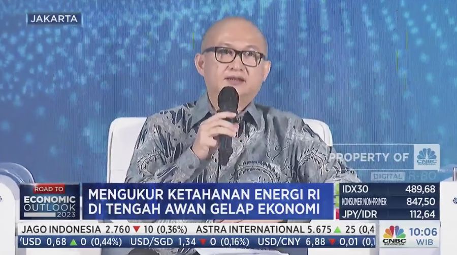 Iwan Utama dalam Energy & Mining Outlook 2023 mengusung tema 
