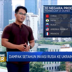 Dampak Setahun Invasi Rusia ke Ukraina