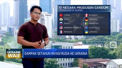 Dampak Setahun Invasi Rusia ke Ukraina