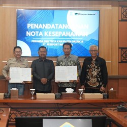Perumda Giri Tirta Bakal Pasok Air ke Smelter Freeport
