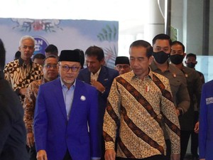 Tiba di Istana, Zulhas dkk Bantah Bahas Kursi Kabinet Saat Temui Jokowi