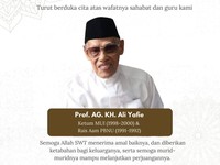 Innalillahi, Mantan Ketum MUI KH Ali Yafie Meninggal Dunia