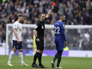 Chelsea Menang 4-1 Atas Tottenham, Dihujani 2 Kartu Merah-5 Gol Dianulir