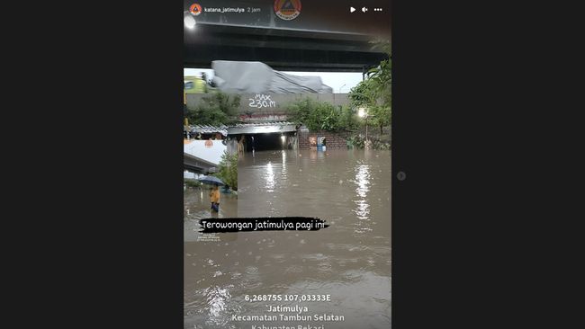 Hujan Deras Guyur Jabodetabek 7 Wilayah Bekasi Banjir 2447